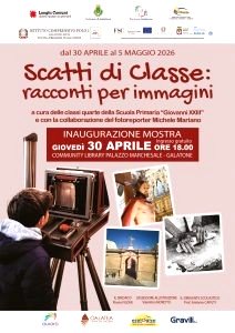 "Scatti di classe: la mostra fotografica dei bambini di Galatone"