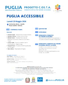 Turismo accessibile: l'assessore Casili ad Andrano per il progetto "L'A.L.V.E...