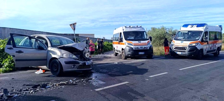 Incidente sulla provinciale 55: due feriti trasportati in ospedale