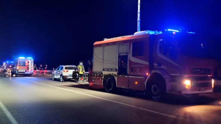 Un grave scontro stradale sulla SS274: due feriti in codice rosso