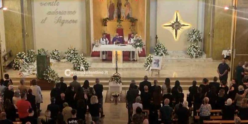 La comunità salentina si stringe attorno al dolore per la scomparsa di Rebec...